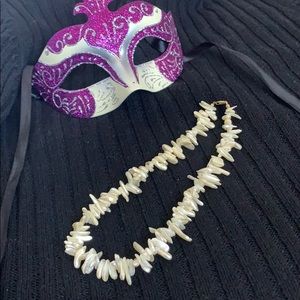 Vtg Freshwater Pearl Choker Necklace 17”